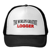 The World's Greatest Logger Trucker Hat