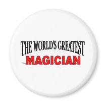The World's Greatest Magician Refrigerator Magnets