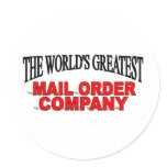 The World's Greatest Mail Order Company stickers