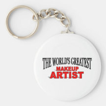 The World's Greatest Makeup Artist Keychain
