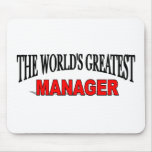 The World's Greatest Manager Mouse Mat