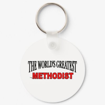 The World's Greatest Methodist Keychains by theworldsgreatest