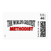The World's Greatest Methodist postage