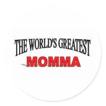 The World's Greatest Momma stickers