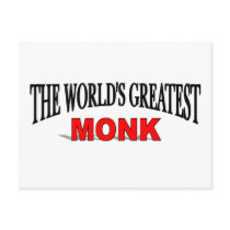 The World's Greatest Monk postcards by theworldsgreatest The World's Greatest Monk postcards