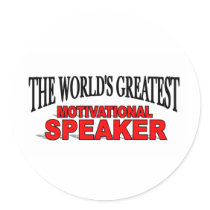 The World's Greatest Motivational Speaker stickers by theworldsgreatest The World's Greatest Motivational Speaker stickers
