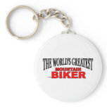 The World's Greatest Mountain Biker Keychains