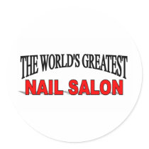 The World's Greatest Nail Salon stickers