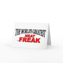 The World's Greatest Neat Freak cards