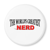 The World's Greatest Nerd magnets