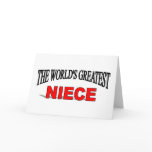 The World's Greatest Niece cards