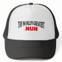 The World's Greatest Nun hats