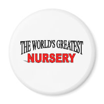 The World's Greatest Nursery magnets