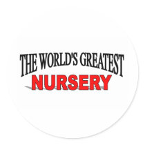 The World's Greatest Nursery stickers by theworldsgreatest The World's Greatest Nursery stickers