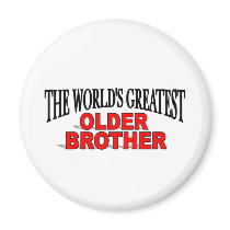 The World's Greatest Older Brother magnets