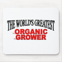 The World's Greatest Organic Grower mousepads