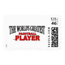 The World's Greatest Paintball Player postage by theworldsgreatest The World's Greatest Paintball Player postage