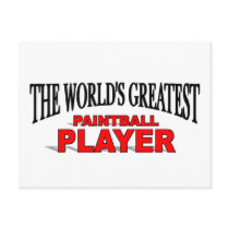 The World's Greatest Paintball Player postcards by theworldsgreatest The World's Greatest Paintball Player postcards