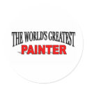 The World's Greatest Painter stickers