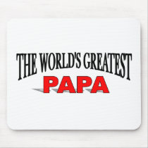 The World's Greatest Papa Mouse Mats