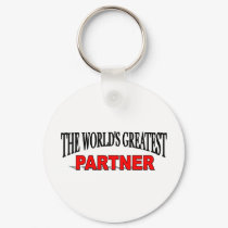 The World's Greatest Partner keychains by theworldsgreatest The World's Greatest Partner keychains