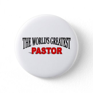 The World's Greatest Pastor button