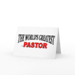 The World's Greatest Pastor cards