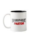 The World's Greatest Pastor mugs