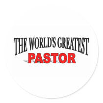 The World's Greatest Pastor stickers by theworldsgreatest The World's Greatest Pastor stickers