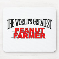 The World's Greatest Peanut Farmer mousepads by theworldsgreatest The World's Greatest Peanut Farmer mousepads