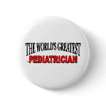 The World's Greatest Pediatrician buttons