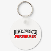 The World's Greatest Performer keychains
