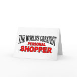 The World's Greatest Personal Shopper cards