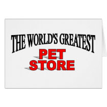 The World's Greatest Pet Store cards