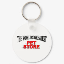 The World's Greatest Pet Store keychains