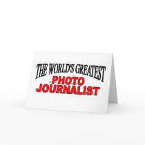 The World's Greatest Photo Journalist cards