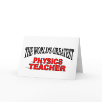The World's Greatest Physics Teacher cards