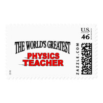 The World's Greatest Physics Teacher Postage Stamps