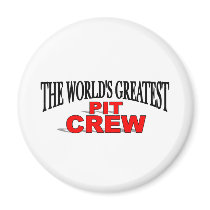 The World's Greatest Pit Crew magnets