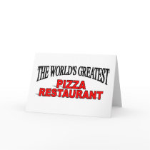 The World's Greatest Pizza Restaurant cards