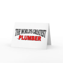 The World's Greatest Plumber cards by theworldsgreatest The World's Greatest Plumber cards