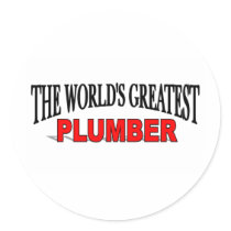 The World's Greatest Plumber stickers