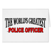 The World's Greatest Police Officer Cards