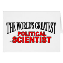 The World's Greatest Political Scientist cards