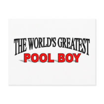 The World's Greatest Pool Boy postcards by theworldsgreatest The World's Greatest Pool Boy postcards