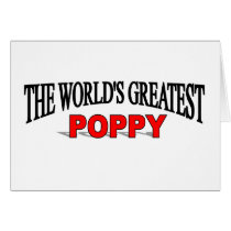 The World's Greatest Poppy cards