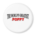 The World's Greatest Poppy magnets by theworldsgreatest The World's Greatest Poppy magnets