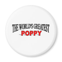 The World's Greatest Poppy magnets