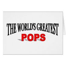 The World's Greatest Pops Card