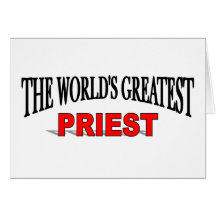 The World's Greatest Priest Greeting Card